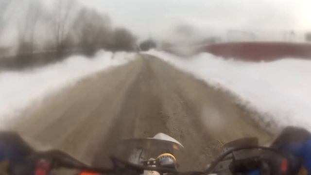 Ралли Рэйд по льду со снегом :) смотреть онлайн