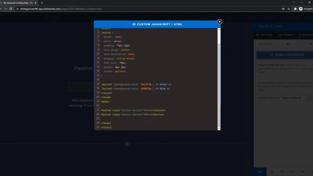 How to Add Custom HTML Code to Clickfunnels (Full Guide) смотреть онлайн