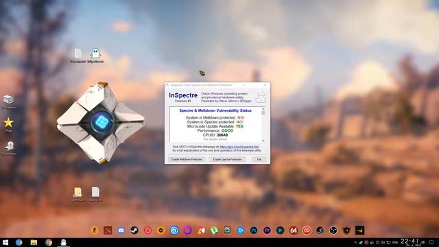 Отключение фикса Meltdown и Spectre в Windows смотреть онлайн