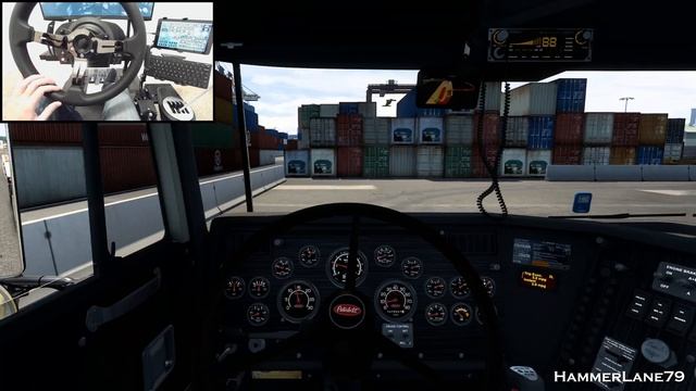 Peterbilt 362 - (Hauling Classified Military Cargo) - American Truck Simulator - ATS 4K Gameplay смотреть онлайн
