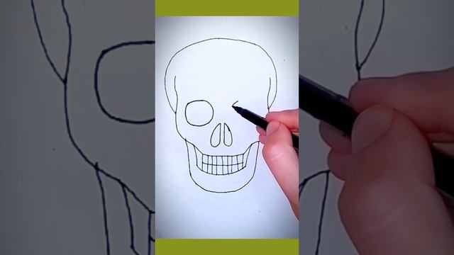 How to draw Skull - Draw a Skull #art #drawing #draw #coloring #painting #shandardrawing смотреть онлайн