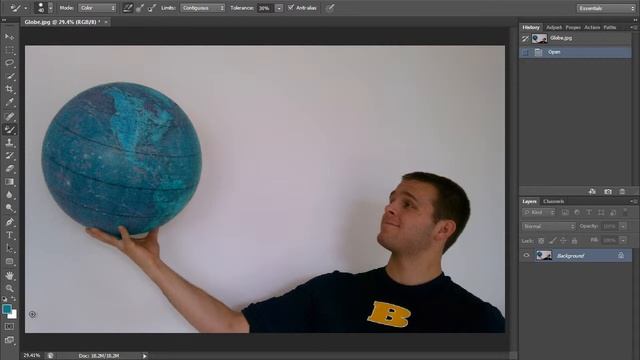 Color Replacement Tool (HD) Photoshop Tools Tutorial смотреть онлайн