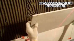 Система Выравнивания Плитки СВП :   технология укладки на стены