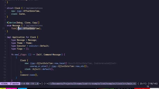Discussing and showcasing my neovim config | Short Stream смотреть онлайн