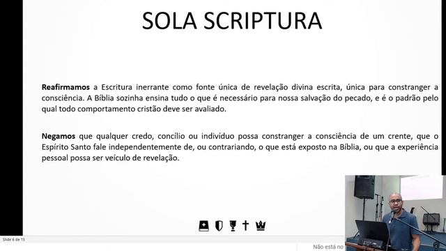 EBD - Aula 002 - Pilares Teológicos da Reforma Protestante смотреть онлайн