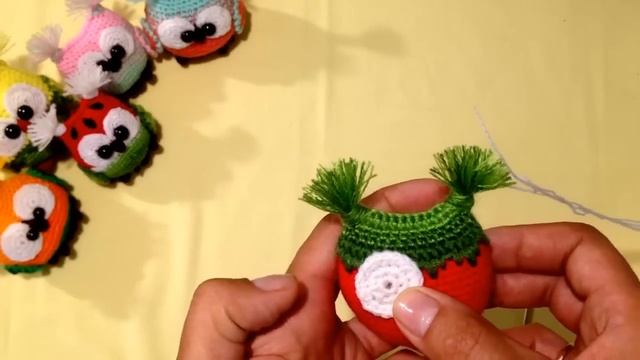 Вязаная сова. МК.knitted owl смотреть онлайн