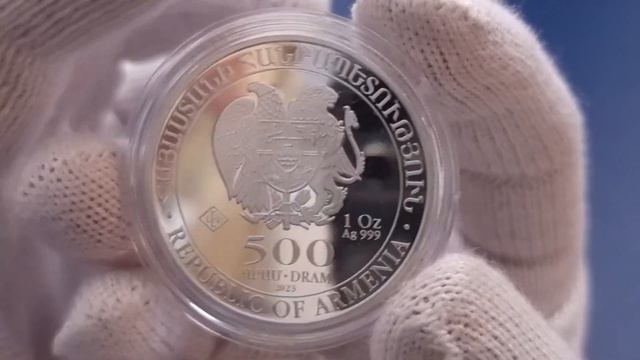 ARMENIA 2023 - 500 DRAM MONETE DA COLLEZIONE/INVESTIMENTO IN ARGENTO, ARCA DI NOÈ!!! смотреть онлайн