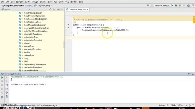 Passing Arguments Thru String [] args in Java with IntelliJIdea смотреть онлайн