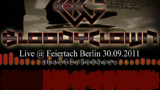 Bloodyclown Live @ Feiertach Berlin 30.09.2011 - 1of2 смотреть онлайн