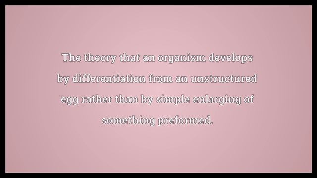 Epigenesis Meaning смотреть онлайн