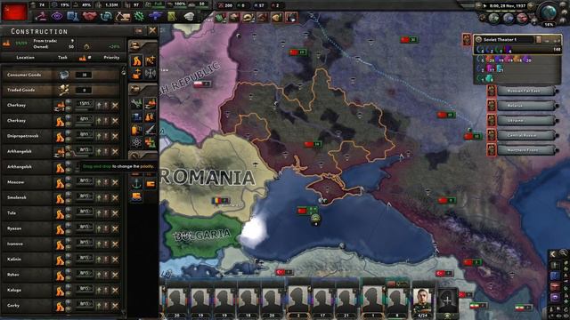 No Step Back! DLC - Hearts of Iron 4, Trotsky's World Revolution Begins! #1 смотреть онлайн
