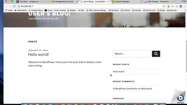 Amazon Web Services: Create A WordPress Website Using An AWS EC2 Instance (Video #1) смотреть онлайн