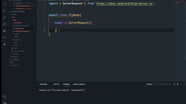 Build a simple App with Fly-deno framework in 5 minutes смотреть онлайн