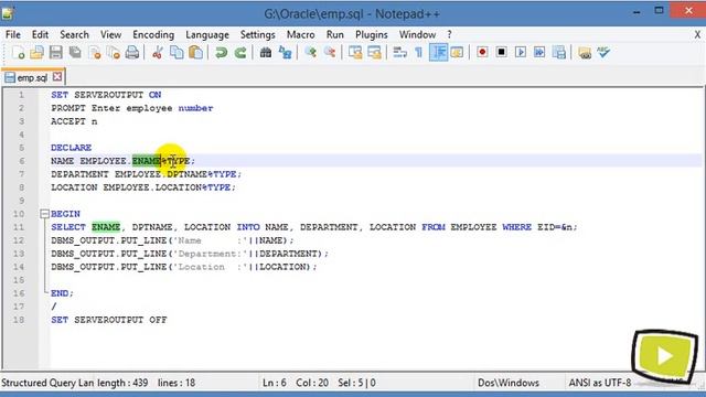 69. Introduction to PL/SQL in Oracle смотреть онлайн