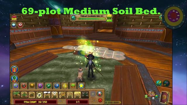 Wizard101 69-Plot Flat Soil Beds - Small, Medium, and Large смотреть онлайн
