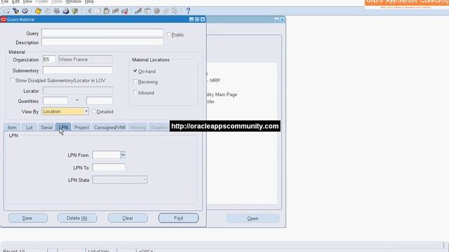 View Onhand - Oracle Inventory смотреть онлайн
