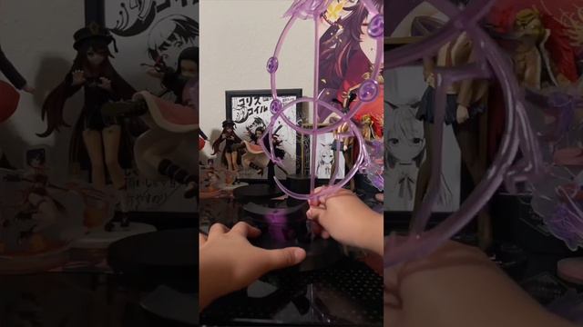 Raiden Shogun Action Figure Genshin Impact Statue (A gift from my lover) #unboxing #reels смотреть онлайн