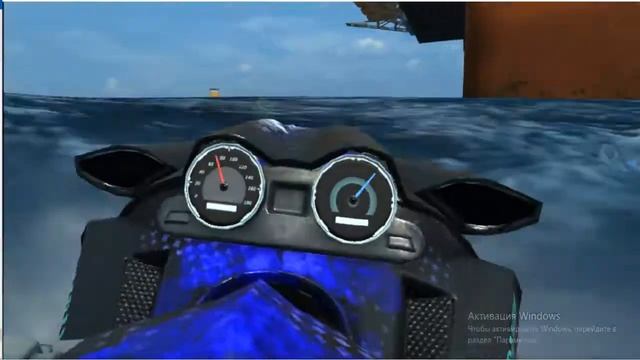 Aqua Moto Racing Utopia VR testing1 VRGIN Template Oculus Rift смотреть онлайн