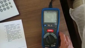 Как измерить петлю Фаза-ноль прибором CEM DT 5301