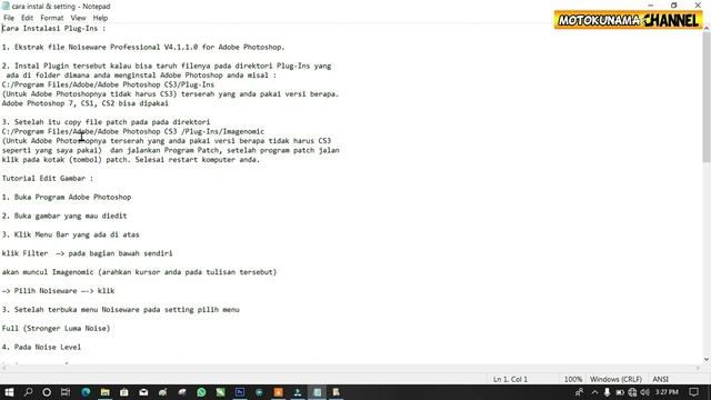Panduan cara instal plugin Adobe Photoshop смотреть онлайн
