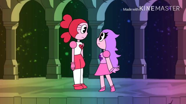 Spinel meets fuchsia in the: “other diamonds” AU смотреть онлайн