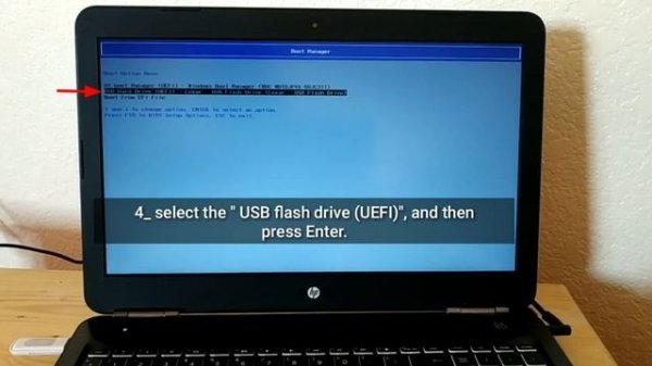 Easy Way to Boot From USB on HP Laptop to install Windows 10, 11
