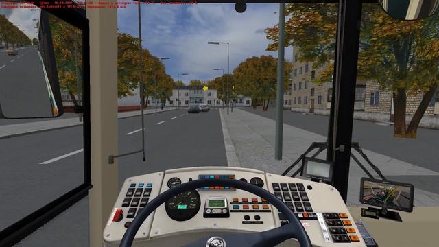 OMSI 2 - Большая деревня 0.7 Маршрут 20 на автобусе ЛиАЗ 6213.21 2010 года МСК