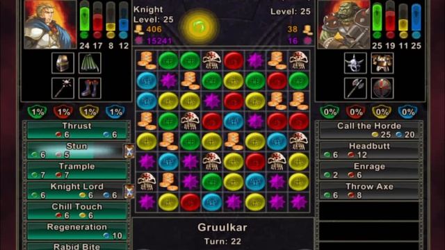 Gruulkar Battle - Puzzle Quest: Challenge of the Warlords™ - PS4 смотреть онлайн