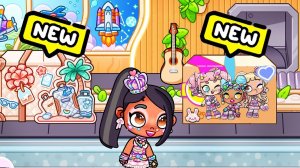 НОВЫЕ КОРОБОЧКИ  АЭРОПОРТ ОБНОВЛЕНИЕ СЕКРЕТЫ  - САМОЛЕТ ✈ в AVATAR WORLD !