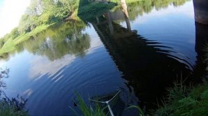 Рыбалка в июле на фидер. Река Сура.