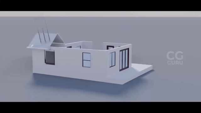 Blender 2.9 | 3D House Formation Animation Eevee | Tutorial soon !!! смотреть онлайн