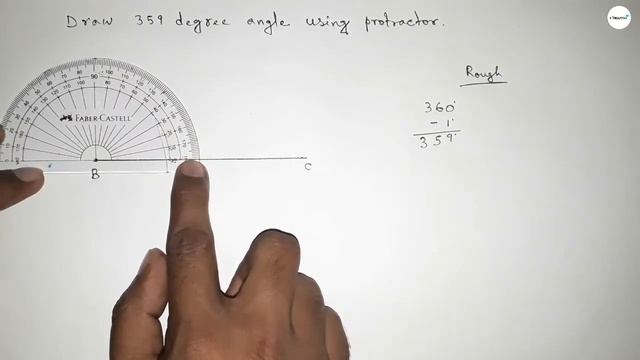 How to draw 359 degree angle using protractor.make 359 degree angle using protractor. shsirclasses. смотреть онлайн