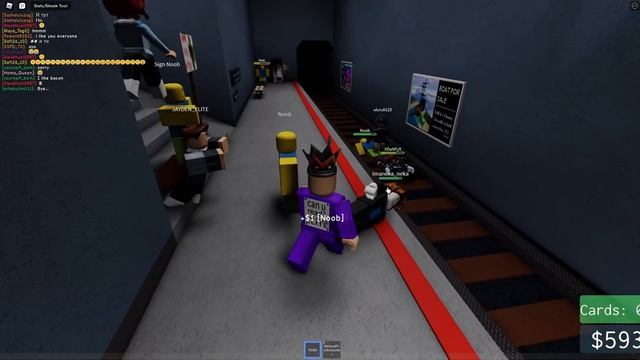 I SAVED GIRLS LIFE From A Speeding TRAIN in a Roblox Train Station смотреть онлайн