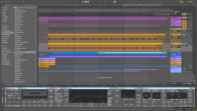 Обработка сведение электрогитар в Ableton Live | AmpliTube 4 против Стоковых плагинов смотреть онлайн