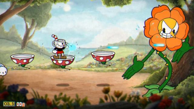 CupHead Прохождение босса Гвоздика Кегни смотреть онлайн