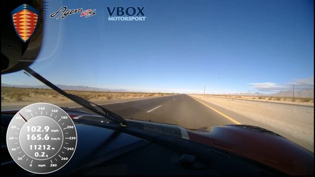 Koenigsegg Agera RS hits 284 mph - VBOX verified смотреть онлайн