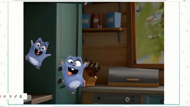 Grizzy & Lemmings Whack Game WS Free Games смотреть онлайн