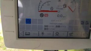 Обзор кабины и органов управления комбайна Акрос 585.