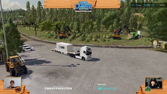 ? The THRUSTMASTER Logging League - Round 1 - LIVE ? смотреть онлайн
