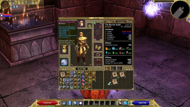Titan Quest Atlantis| The BARRIER Build guide! смотреть онлайн
