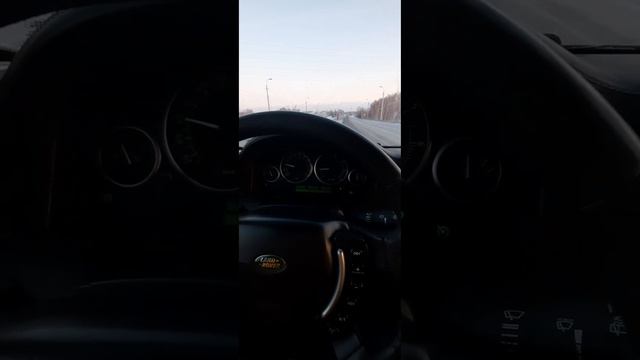 RENGE ROVER VOGUE L322. РАБОТА M62B44  ПОСЛЕ КАПРЕМОНТА .Первые 100км обкатки.