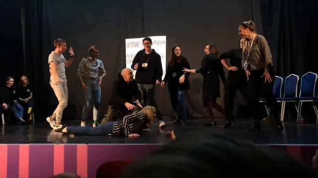 игра крестики-нолики на театральном фестивале в Россони смотреть онлайн