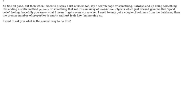 Software Engineering: PHP MVC Display many records - model logic смотреть онлайн