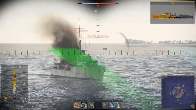 War Thunder - Naval Battles: Fletcher Survives смотреть онлайн