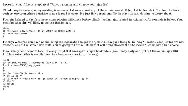 Wordpress: Adding admin-ajax.php to the frontend. Good or bad idea? (3 Solutions!!) смотреть онлайн