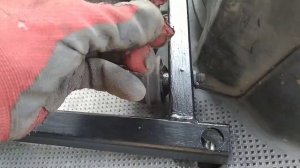 Yamaha GEAR с боковым прицепом, люлька на скутер или коляска к мопеду своими руками...