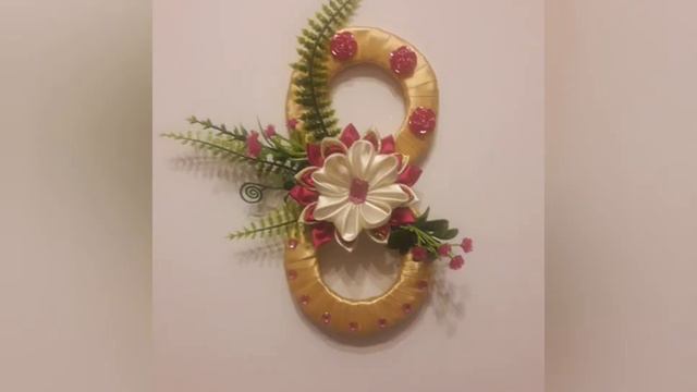 Магниты к 8марта своими руками//показ готовых магнитов смотреть онлайн