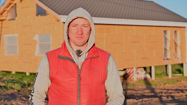 Каркасный дом на 3х сотках, кладем гибкую черепицу, cтоит ли стелить Docke? смотреть онлайн