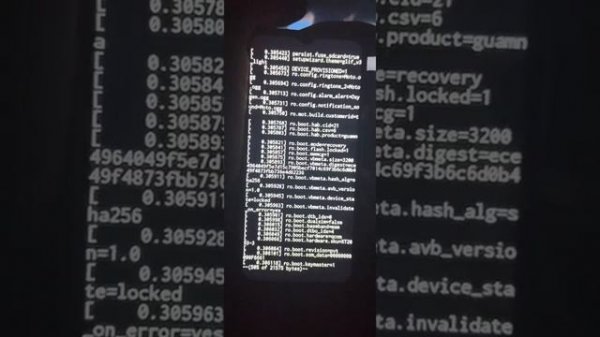 Android recovery log