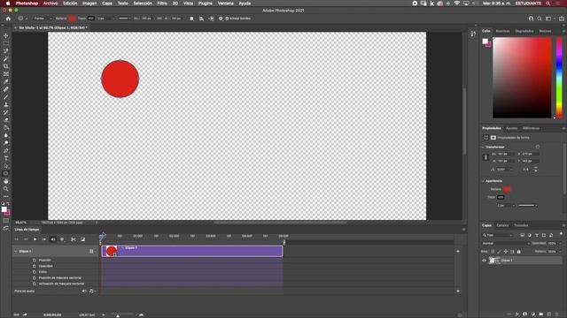 ANIMACIÓN CON PHOTOSHOP: INTERPOLACIÓN DE MOVIMIENTO. MÉTODO 2. смотреть онлайн